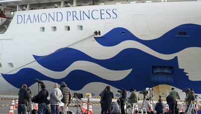 Sześć nowych zakażeń koronawirusem na wycieczkowcu Diamond Princess
