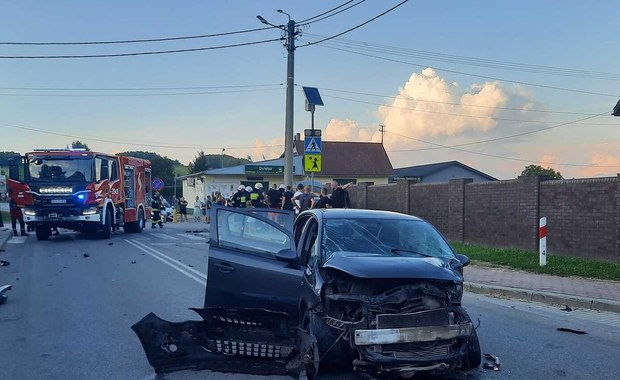 Sześć osób rannych po wypadku. Wśród nich troje dzieci 