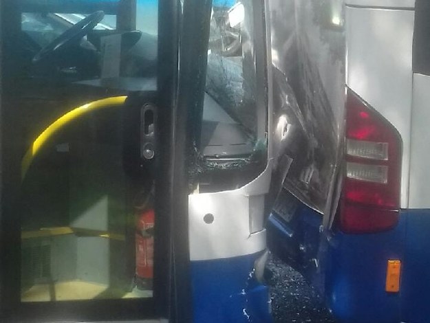 Sześć osób zostało rannych w wyniku zderzenia dwóch autobusów komunikacji miejskiej /Gorąca Linia RMF FM