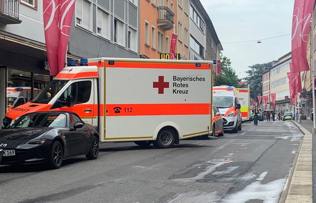 Sześć osób zostało rannych /NEWS5/ BAUERNFEIND /PAP/EPA