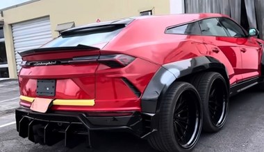 Sześciokołowe Lamborghini to przykład, że niektórym zawsze za mało