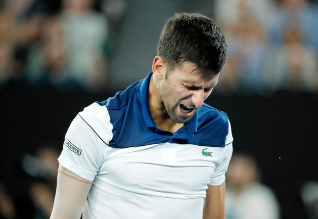 Sześciokrotny triumfator wielkoszlemowego Australian Open Novak Djokovic /Mast Irham /PAP/EPA