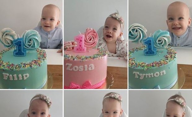 Sześcioraczki z Tylmanowej mają roczek! Są cudne!