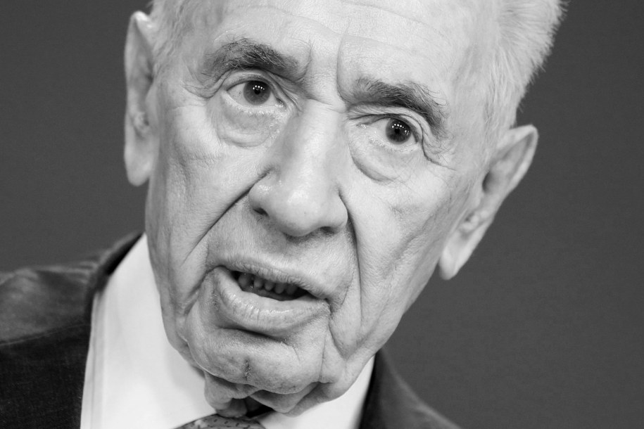 Szimon Peres /PAP/EPA/HAKON MOSVOLD LARSEN /PAP/EPA