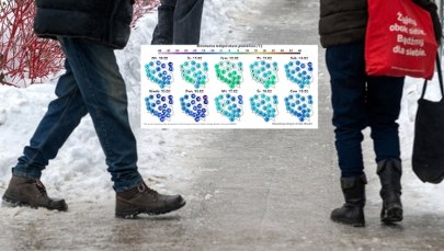"Szklanka" na drogach i chodnikach, mróz do -18 st. C. Alert dla 11 województw