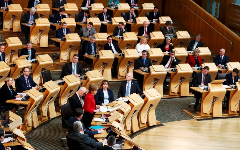 Szkocki parlament w Edynburgu /AFP