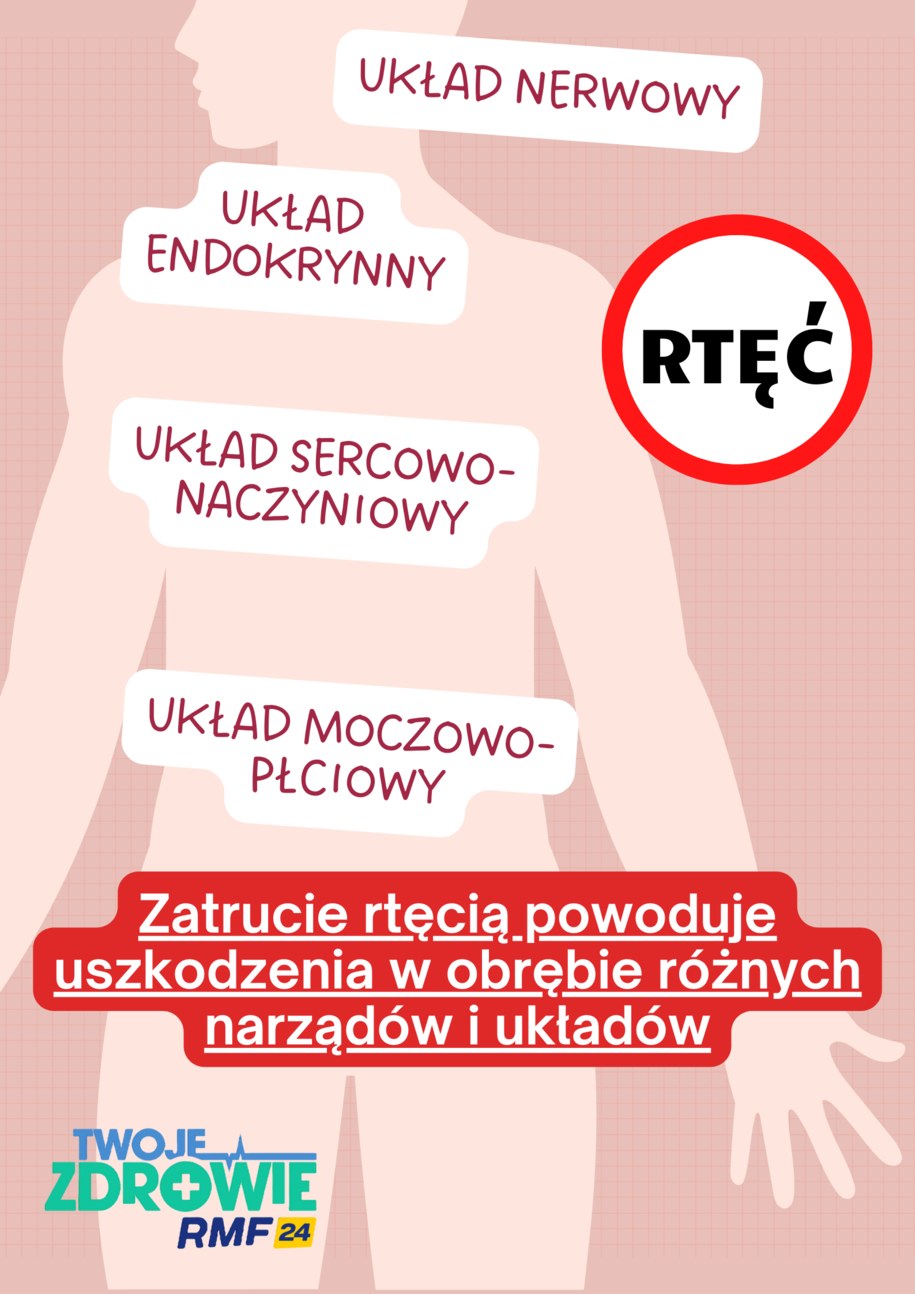 Szkodliwe działanie rtęci /Marcin Czarnobilski /twojezdrowie.rmf24.pl