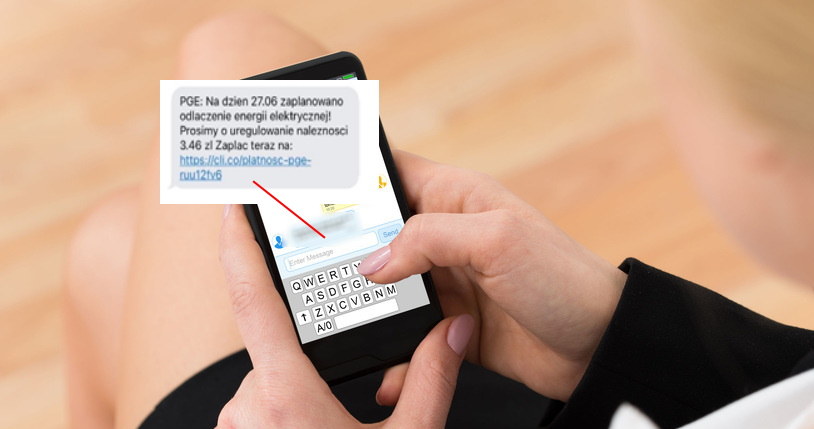 Szkodliwy SMS - oszuści chcą wciągnąć klientów PGE w pułapkę /123RF/PICSEL