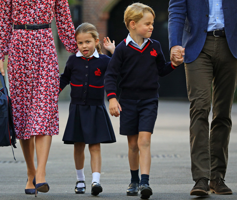 Szkoła, do której chodzi księżczniczka Charlotte i książę George, została ewakuowana /East News