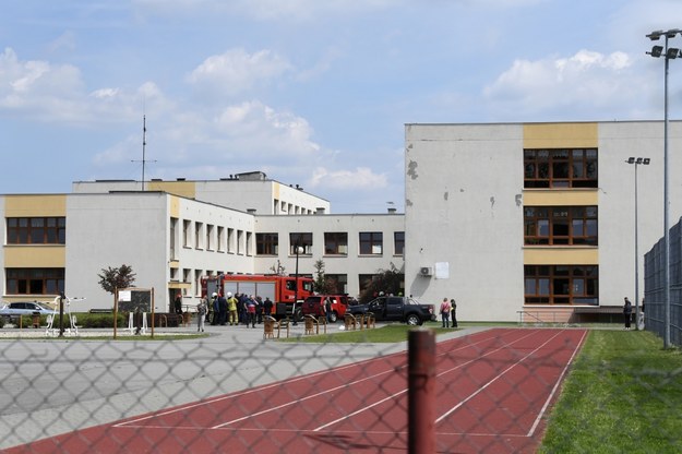 Szkoła, na terenie której doszło do ataku /\Tytus Żmijewski /PAP