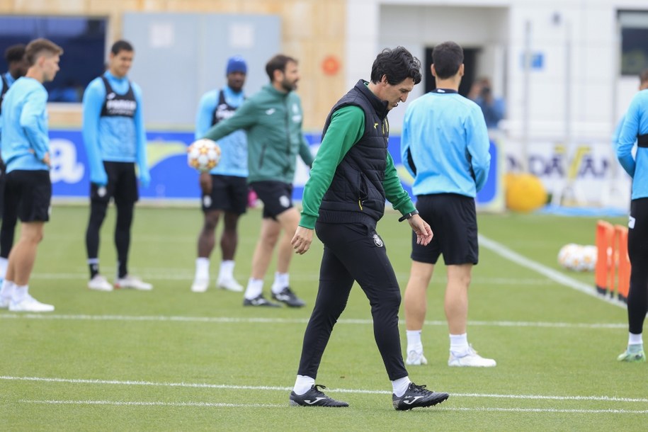 Szkoleniowiec Villarrealu Unai Emery /DOMENECH CASTELLO /PAP/EPA