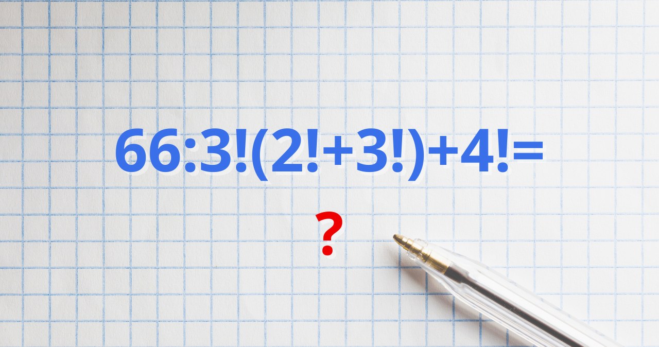 Szkolna zagadka matematyczna. Rozwiążesz? /Canva Pro