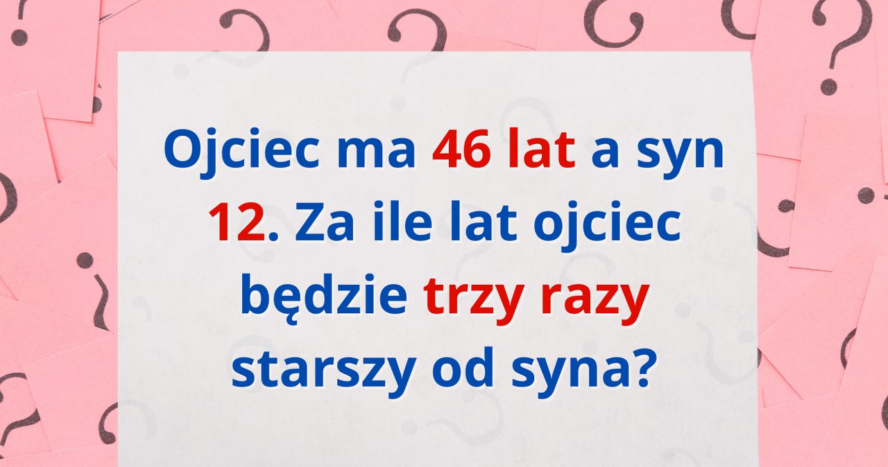 Szkolna zagadka zagina dorosłych? Nie każdy rozwiązuje na piątkę /Canva Pro