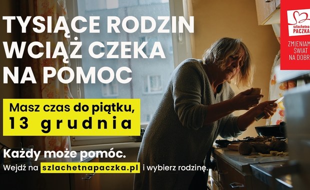 Szlachetna Paczka alarmuje: Ponad 3200 rodzin wciąż czeka na pomoc