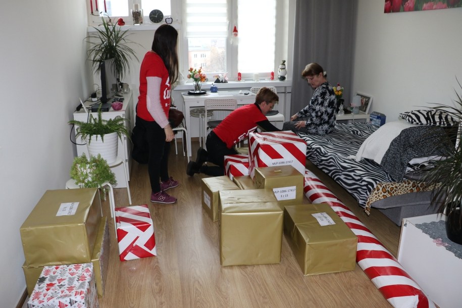 Szlachetna Paczka trafiła do pani Danuty /Józef Polewka /RMF FM