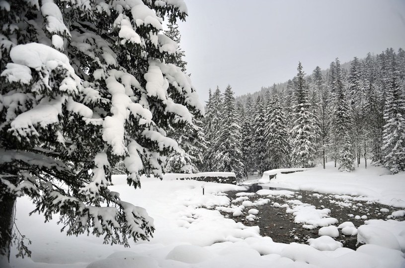 Szlaki znalazły się pod śniegiem /Adrian Gladecki /Reporter