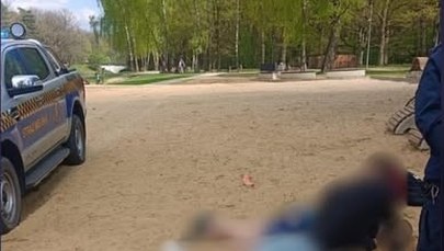 Szokująca interwencja na plaży w Łodzi! Zakrwawiony pijany 12-latek