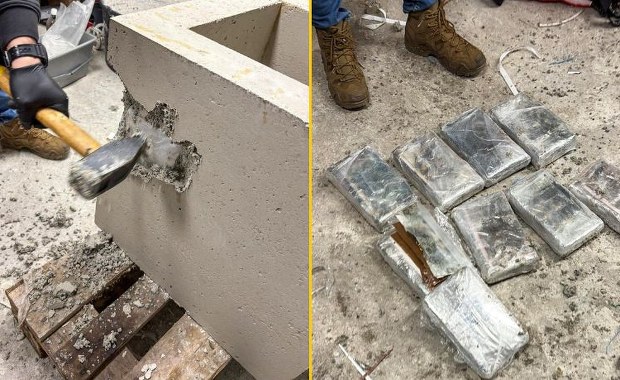 Szokujące odkrycie w betonowych donicach. Akcja CBŚP