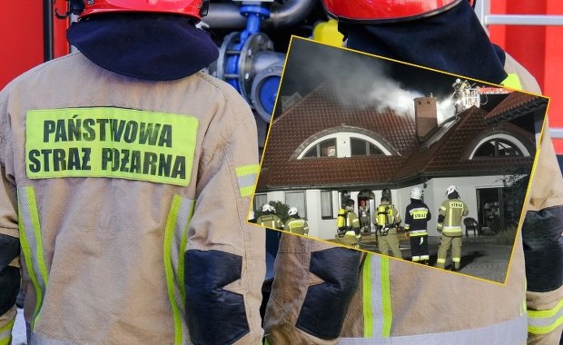 Szokujące ustalenia po pożarze w Zabierzowie Bocheńskim. Spalone ciało i kanister