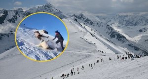 Szokujące zachowania na Kasprowym Wierchu. TPN: To skrajnie ryzykowne