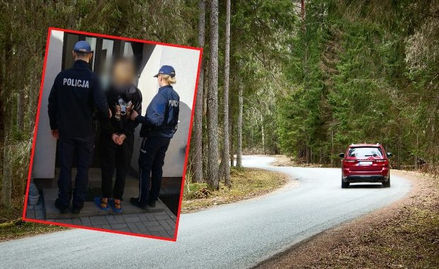 Szokujący "challenge" mógł zakończyć się tragedią. Wywieźli go do lasu i rozebrali