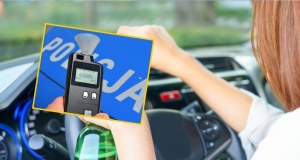 Szokujący pościg. W aucie pijana kobieta w dziećmi