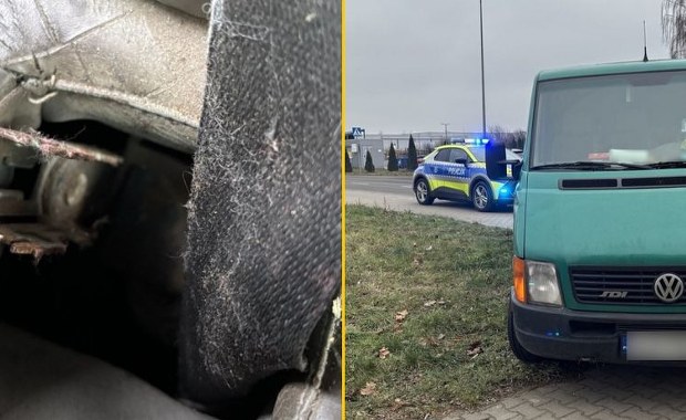 Szokujący wypadek w Lęborku. Żona wypadła z samochodu na zakręcie