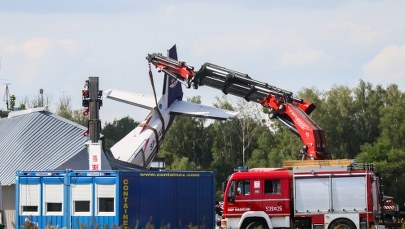 Szósta ofiara katastrofy w Chrcynnie. To instruktor spadochronowy