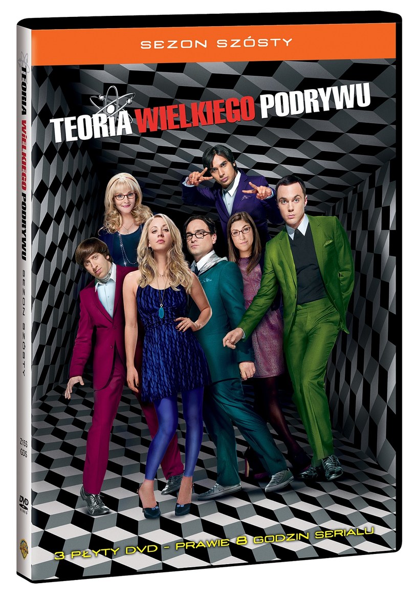 Szósty sezon serialu "Teoria wielkiego podrywu" debiutuje na DVD już od 21 marca w ofercie Galapagos Film /materiały prasowe