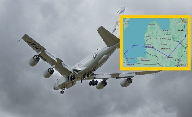 Szpiegowski samolot USA przy granicy z Rosją. Sygnał od Trumpa dla Putina?