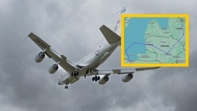 Szpiegowski samolot USA przy granicy z Rosją. Sygnał od Trumpa dla Putina?