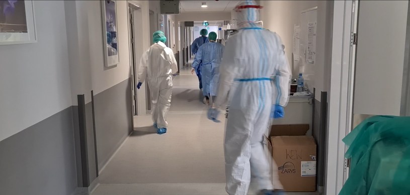 Szpital covidowy w Polsce /Polsat News /Polsat News