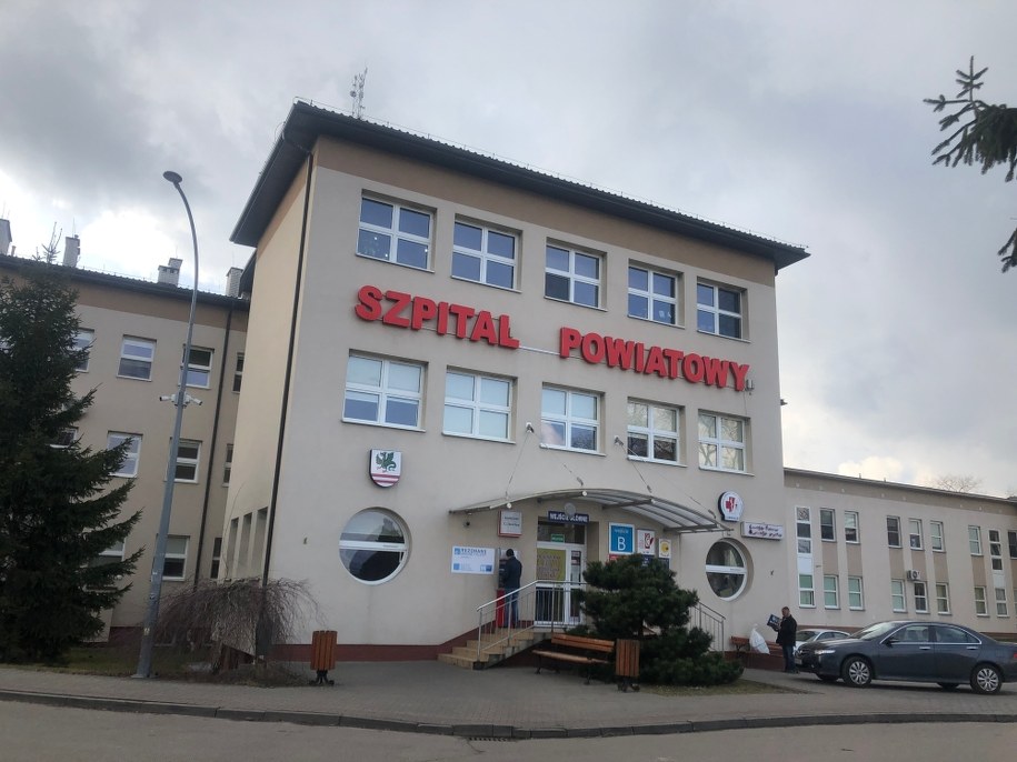 Szpital Powiatowy w Garwolinie /Michał Dobrołowcz /RMF FM