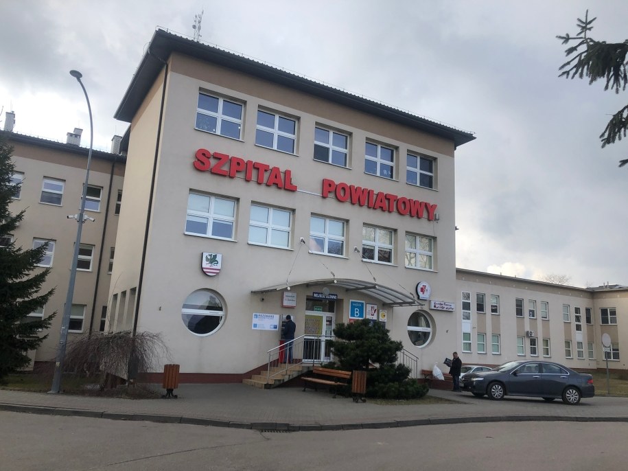 Szpital powiatowy w Garwolinie. /Michał Dobrołowicz /RMF FM
