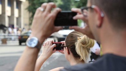 Szpital St. Mary oblężony przez fotoreporterów 