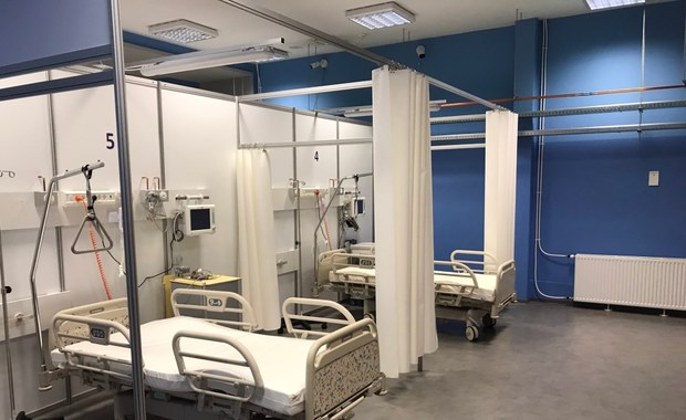 Szpital tymczasowy we Wrocławiu znów otwarty