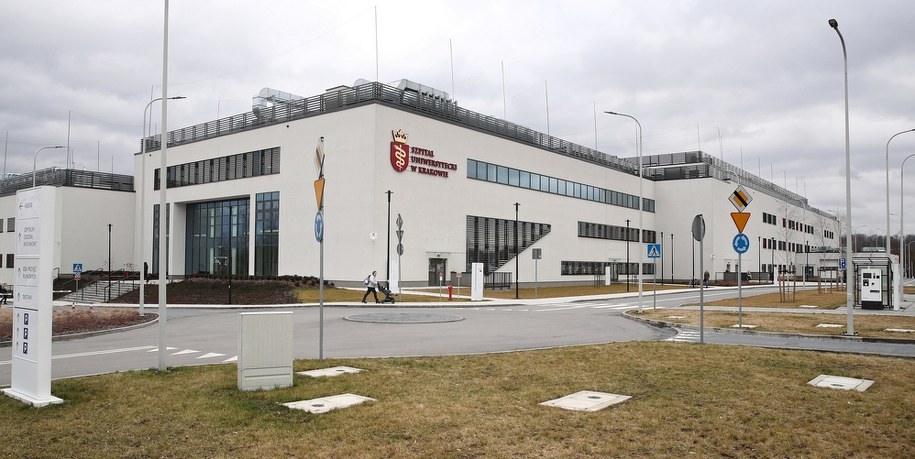 Szpital Uniwersytecki w Krakowie //Łukasz Gągulski /PAP
