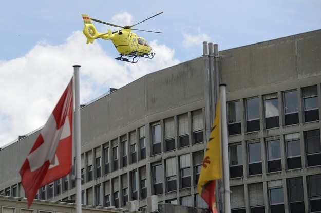 Szpital w Genewie, gdzie pierwotnie trafił Kerry /MARTIAL TREZZINI /PAP/EPA