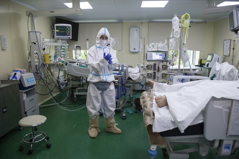 Szpital w Moskwie /AP Photo/Denis Kaminev /East News