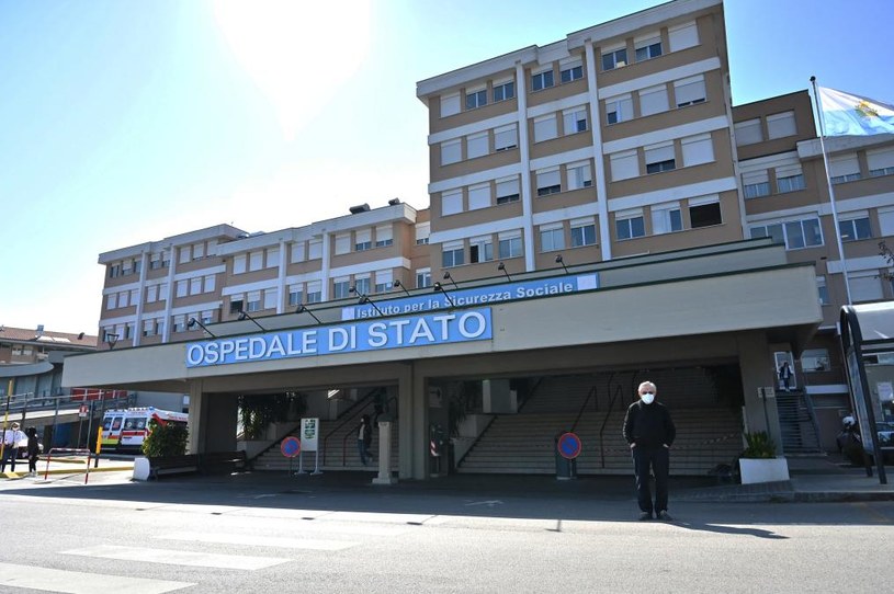 Szpital w San Marino, jednym z najmniejszych państw świata /ANDREAS SOLARO /AFP