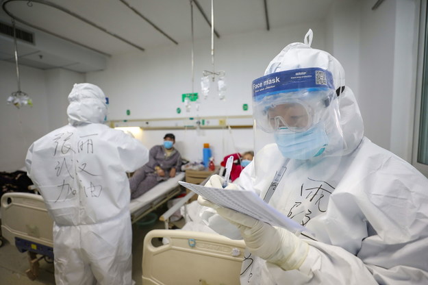 Szpital w Wuhanie przeznaczony dla pacjentów zarażonych koronawirusem COVID-19 /YUAN ZHENG /PAP/EPA