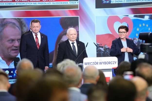 Sztab wyborczy Prawa i Sprawiedliwości /Rafał Guz /PAP