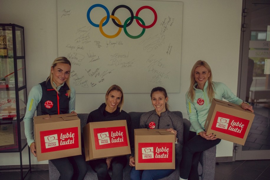 Sztafeta kobiet przygotowała Szlachetną Paczkę /Gabriela Orłowska /Materiały prasowe