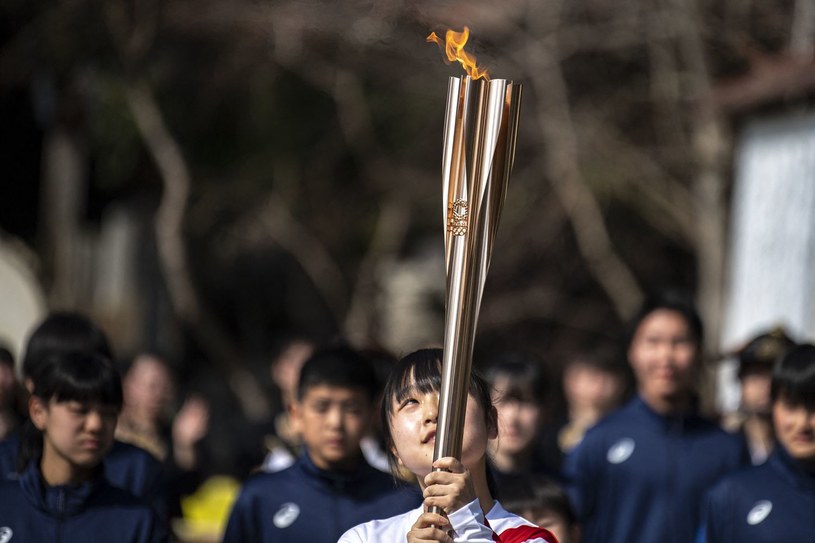 Sztafeta z ogniem olimpijskim w drodze do Tokio /AFP