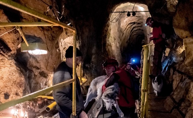 Sztolnia Czarnego Pstrąga na Śląsku. Możesz ją przepłynąć samotnie w łodzi