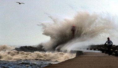 Sztorm na Bałtyku