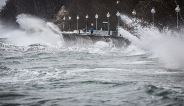 Sztorm na Bałtyku