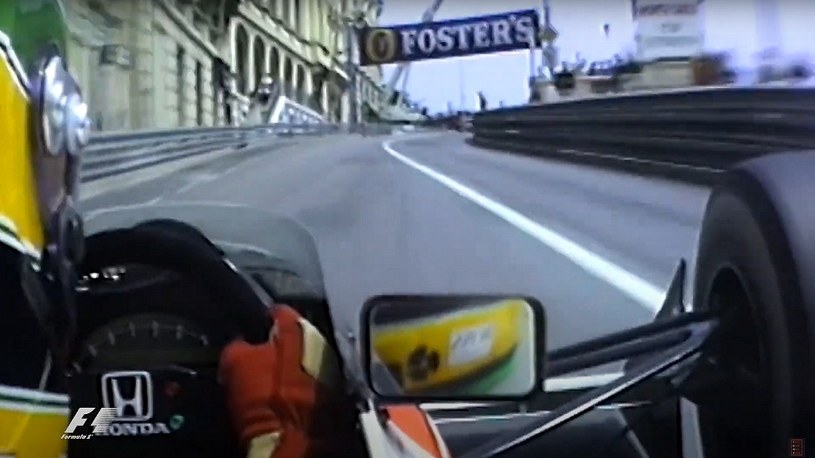 Sztuczna inteligencja odświeżyła przejazd Ayrtona Senny na GP Monako w 1990 roku [FILM] /Geekweek
