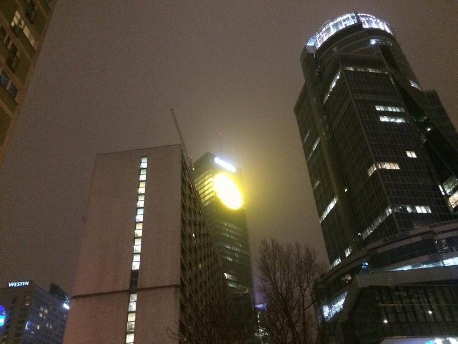 Sztuczne słońce w Warszawie /Michał Dobrołowicz /RMF FM