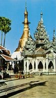 Sztuka birmańska: pagoda Shwe Dagon, Rangun /Encyklopedia Internautica